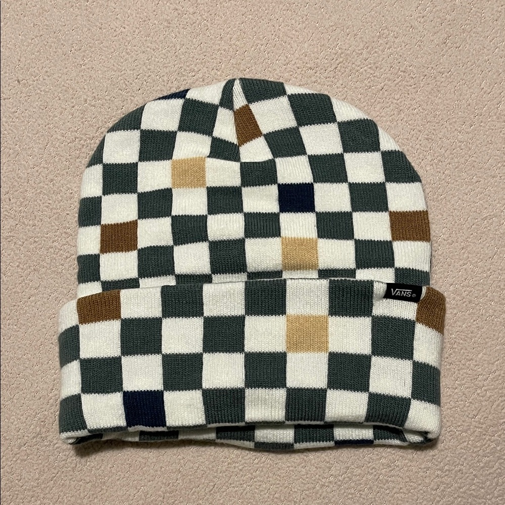 Vans Multicolor Checkered Beanie